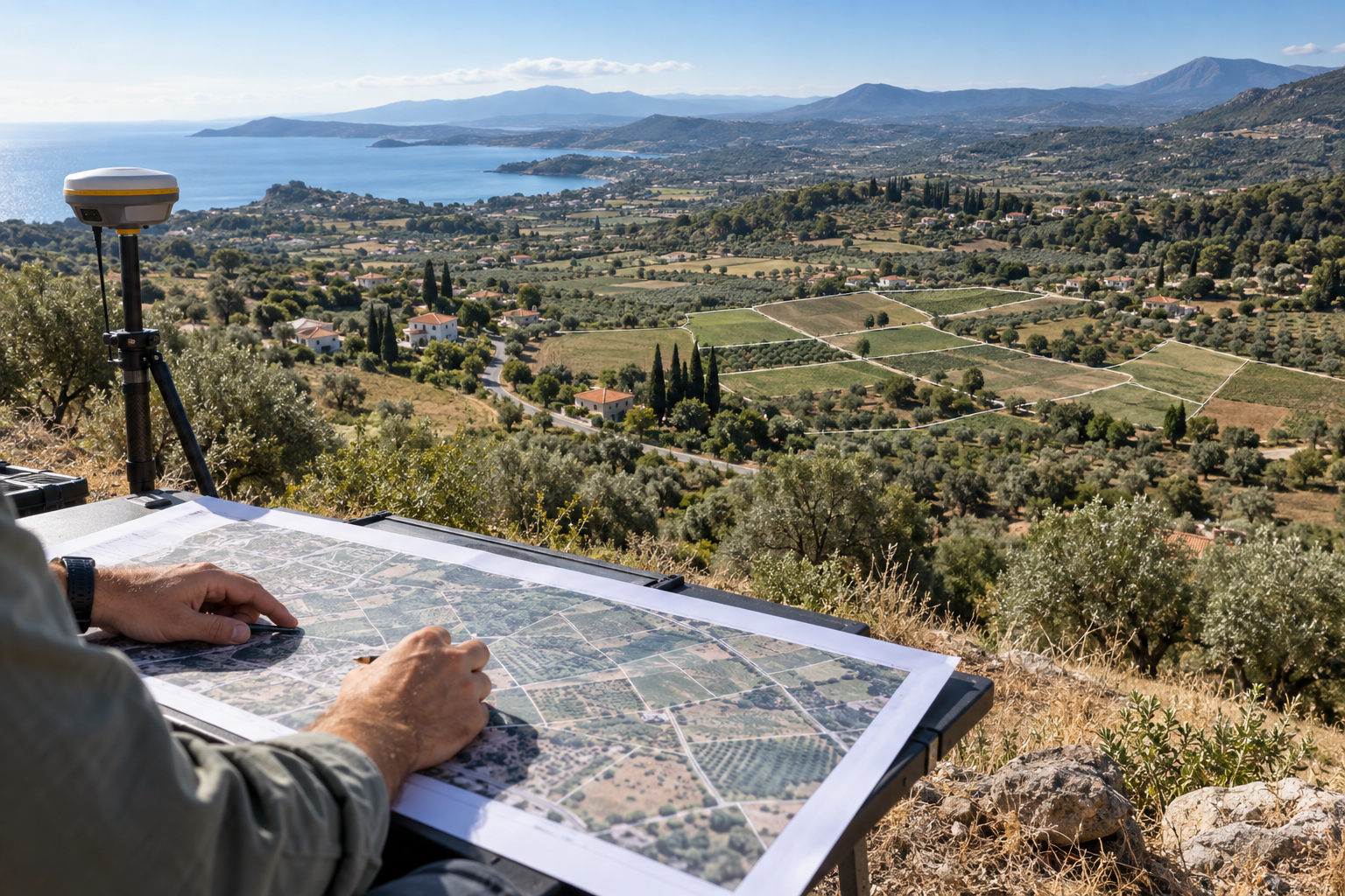 Επιτόπια κτηματογράφηση στην Ηλεία